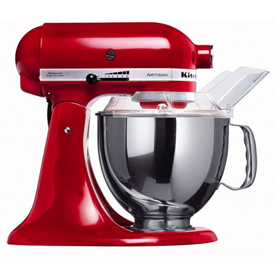 kitchenAid artisan in rot