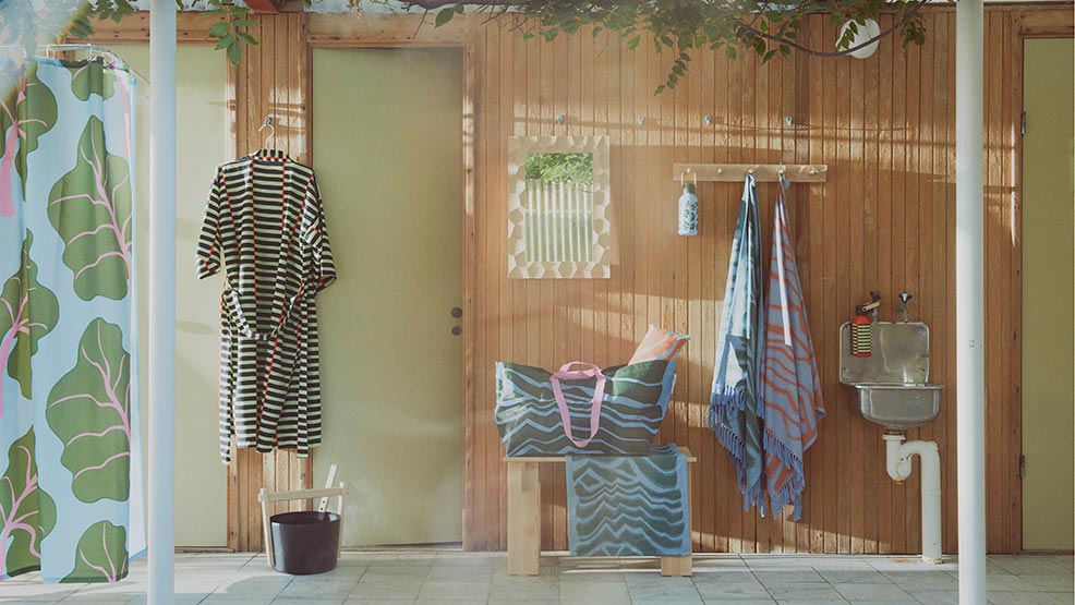 ikea marimekko bastua sauna accessoires